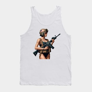 Pinup Girl Tank Top